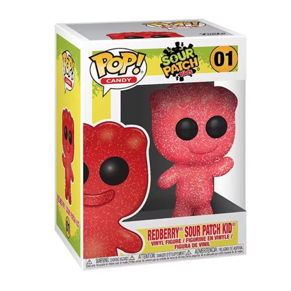 Funko Pop! Redberry Sour Patch Kid Vinyl Figure - Picture 1 of 7